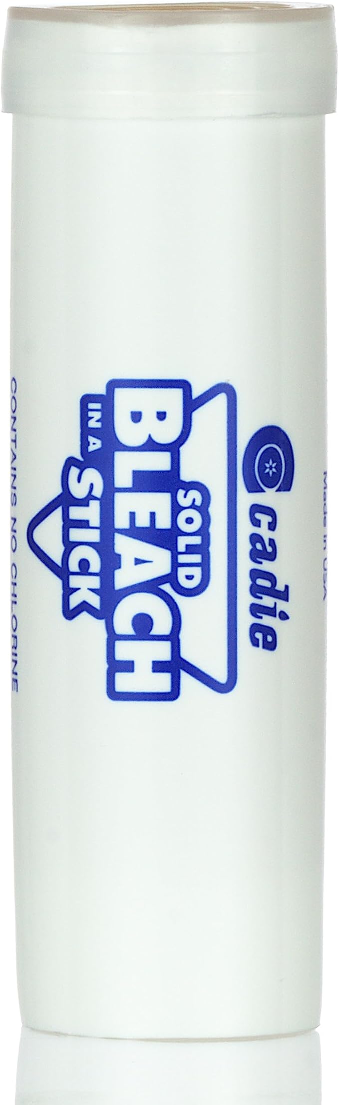 Solid Bleach in a Stick - Concentrated and Natural Stain Remover Solution for White Clothing - Pocket Bleaching Tube for Dirty Spots | Household and Travel Cleaner Essentials | By Cadie 1 Pack