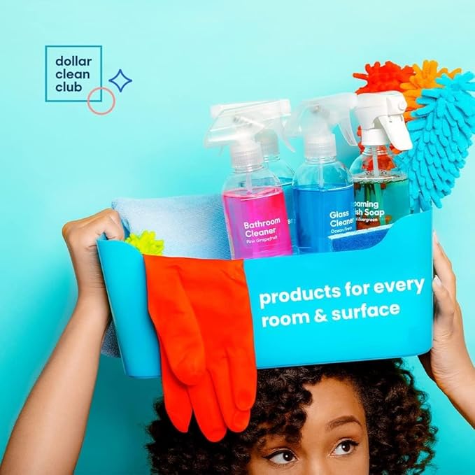 Complete Home Cleaning 15 Pack Kit, Kitchen, Bathroom, Carpet, Dish, and Glass Cleaner Refills