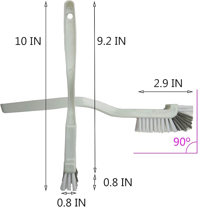 Dish Brush Kitchen Cleaning Brush Bottle Brush Bathroom Scrub Brushes Sink Household Pot Pan Edge Corners Tile Lines Brush with Stiff Bristles