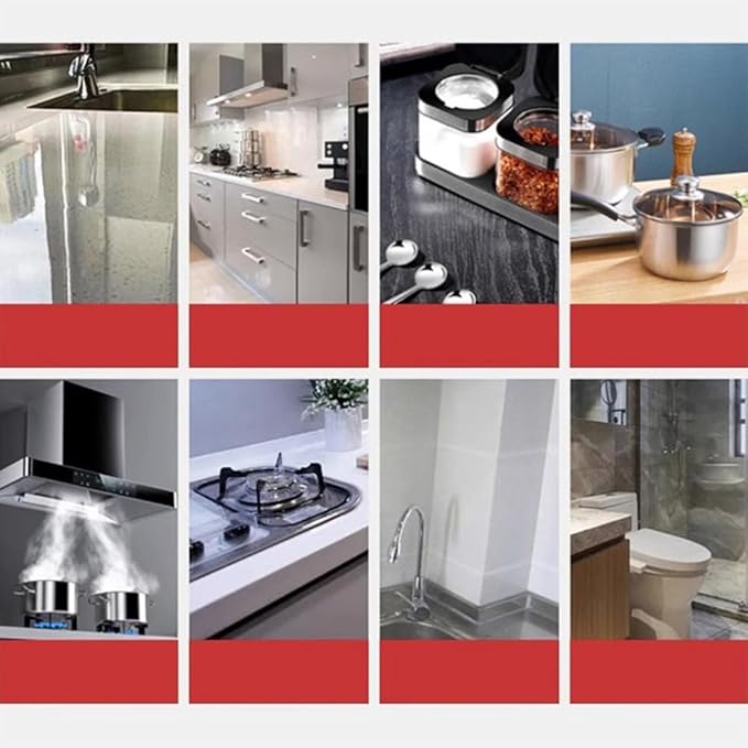 Multi-Purpose Powerful Cleaner for Kitchen, 260g Coconut Oil Natural Cleanser Heavy Kitchen Duty Degreaser All-Purpose Cookware Cleaner for Faucets, Tiles, Oven & Stove Top (3)