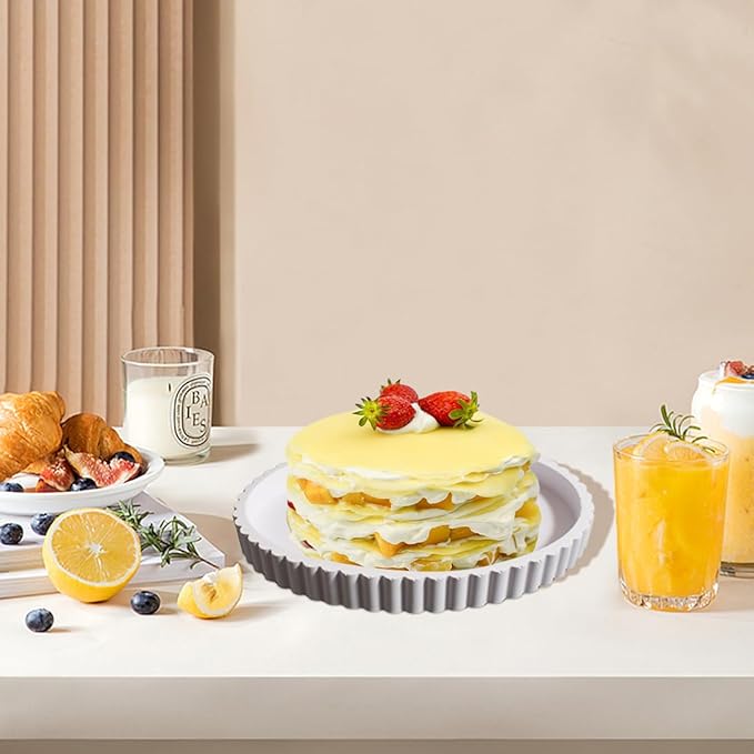 2PCS Oval Resin Tray Molds, Durable Silicone Coaster Moulds, Round Tray Mold with Edges Silicone Concrete Molds, Epoxy Resin Molds for DIY Jewelry Trinket Tray Home Decoration (Pallet)