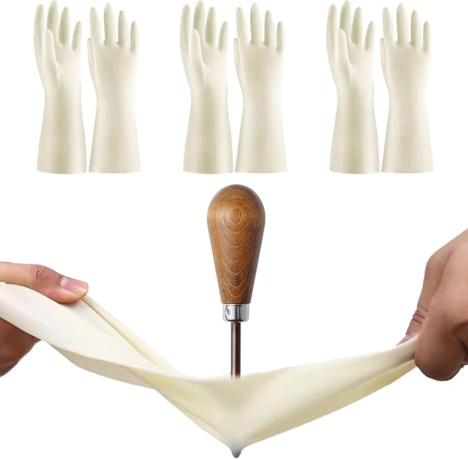 Cleaning Gloves,Dish Gloves,Gloves for Washing Dishes,Heavy-Duty, Durable, Non-Slip,Long Service Life,3 Pairs