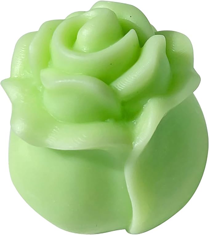 2 Pack Tulip Molds Flower Bud Mold Peony - Resin Casting Silicone Molds for Home Decor & Candle Making Wave Spiral Mold