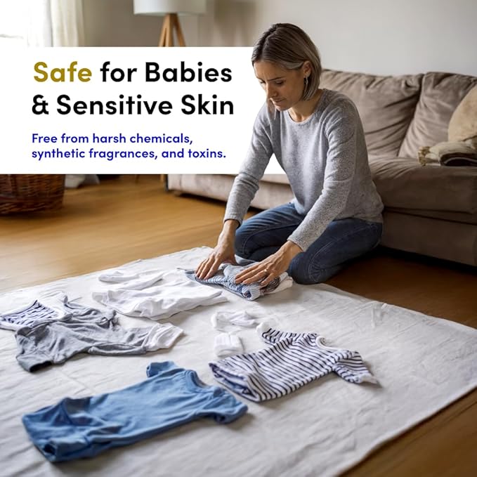 Zero Trace Wool Dryer Balls - Dryer Balls Laundry Reusable - Eliminate Wrinkles Static & Lint – Cruelty Free & Non-Toxic - Laundry Balls for Dryer -Fabric Softener Ball – Wool Balls with Fragrance Oil