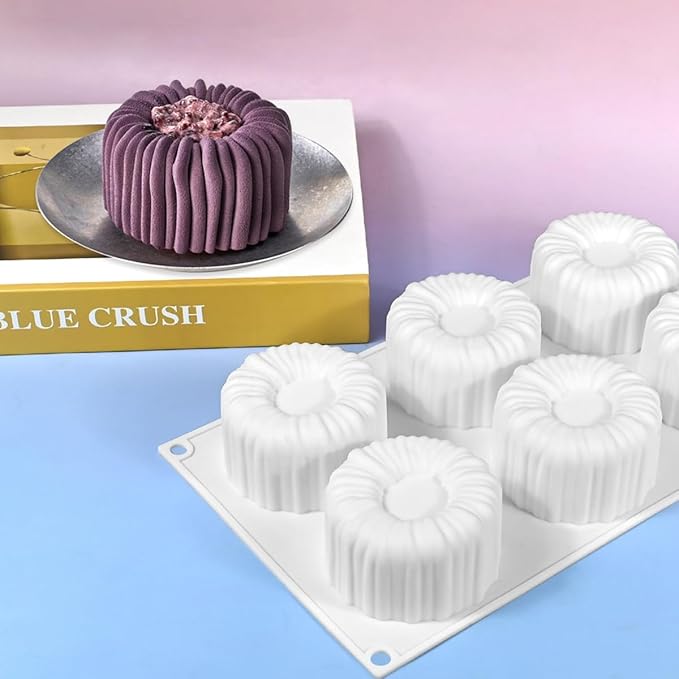 mostsom Cylinder Silicone Mousse Mold, Baking Tool for Cake, Chocolate Molds, Jelly, Pudding, Candy, Desserts, Non-Stick & Reusable Bakeware, Perfect for Mousse & Dessert Making (A_ Cylinder)