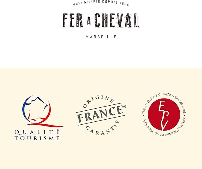 Fer à Cheval Marseille Soap Stain Remover Stick 2 Pack - Natural, Hypoallergenic, Travel-Sized Laundry Solution, 150g/5.29oz (Stick)