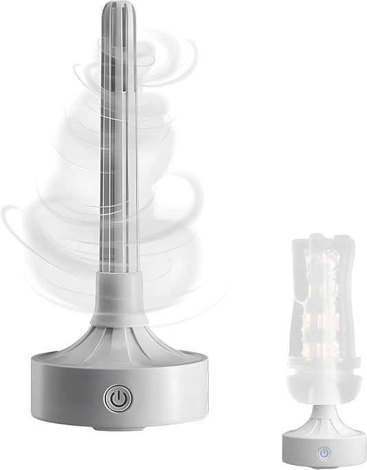 Dry Tower Elite Electric Drying Onahole Stand – Compact 7.3″ Sleeve & Insert Air-Dry Solution, Dual Warm-and-Airflow Modes, USB-C Powered, Mold-Prevention Care OH-OT-363