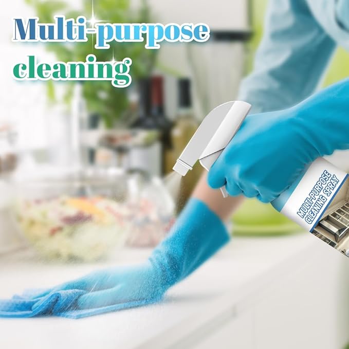 Spray Splash Cleaner, 2025 New Multi Purpose Cleaning Spray, Powerful Degreaser Sprays for Kitchen, Easy to Use Grime Remover for Household Cleaning, Convenient Handheld Cleaner for Home Family (3)