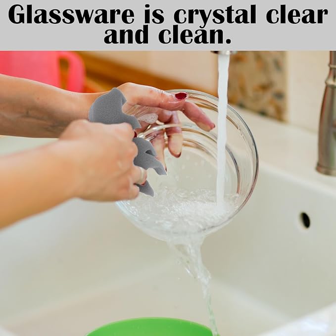 Tioncy 12 Pack Rustic Bear Kitchen Sponges Bulk Dual Sided Scrubber Brown Black Bear Sponges Dishwashing Kitchen Cleaning Accessories for Funny Christmas Holiday Household Supplies