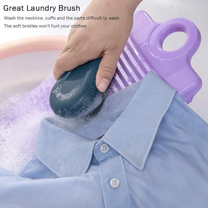 Scrub Brush, Household Laundry Cloth Shoe Cleaning Brushes with Non-Slip Design, Quality Durable Cleaning Washing Brush