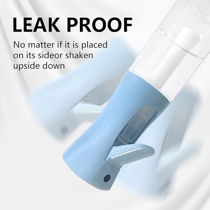 Spray Bottle for Hair Continuous Ultra Fine Mist (200ml) 360° Multi Spray Bottle for Plants, Cleaning, Skin Care Leakproof & Durable 1 Pack