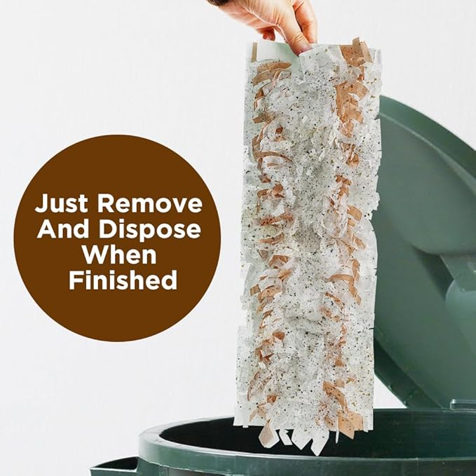 Disposable Mop Pads for S.wiff.er PowerMop Wood Mopping Pad Refills - 20 Pack | Wood Floor Cleaning Pads | Absorb and Lock Dirt | Safe on Finished Floors