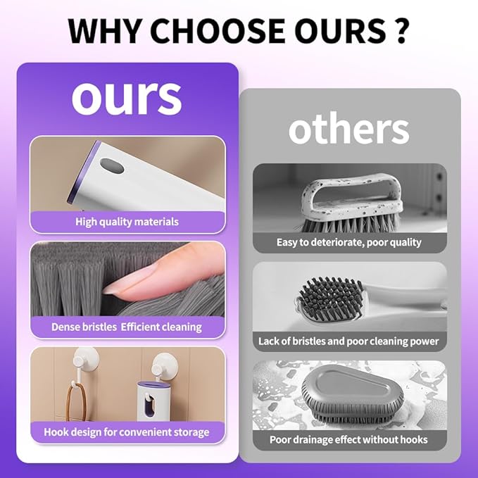 Laundry Brush Shoe Brush Shoe Cleaning Brush Scrub Brush for Stains,Household Cleaning Clothes Shoes Scrubbing,Household Cleaning Brushes