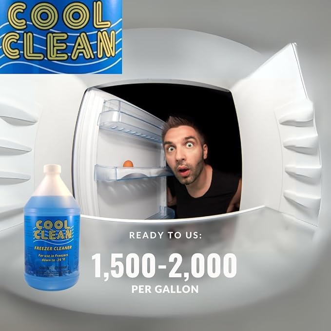 Quality Chemical Cool Clean Heavy-Duty Freezer Cleaner-1 gallon (128 oz.)