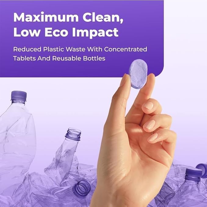 Drclean Spray Oven Cleaner,Dr Clean Spray Cleaner for Ovens,All-Purpose Cleaners,Multi-Surface Cleaners with Concentrated Cleaning Tablets,Nuroclean Sprays,Cleaning Sprays for Kitchen,Bathroom(18pcs)