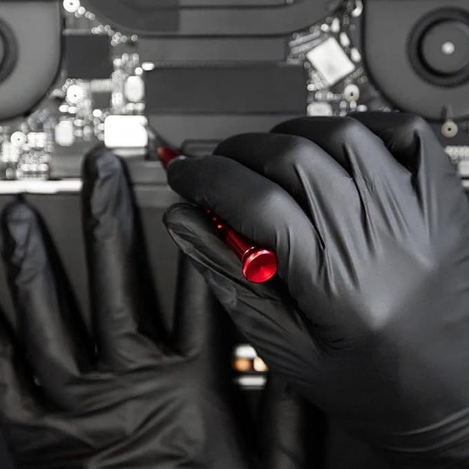 5R Nitrile Gloves,Disposable Gloves,No Latex,No Powder,Texture,Safe Working Gloves