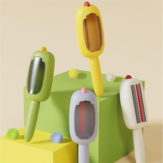 Lint and pet Hair Remover,Pet Hair Removal Glove,Clothe Hair Remover Roller,Reusable Lint Roller for Clothes,Pet Hair Remover for Clothes, Lint Brushes for Clothes(Yellow)