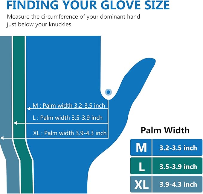 squish Disposable Gloves Black, 100 Count 4 mil Vinyl Gloves Exam Glove Latex Free Powder-Free Cleaning Rubber Glove for Kitchen Cooking Cleaning Food Handling(Large)