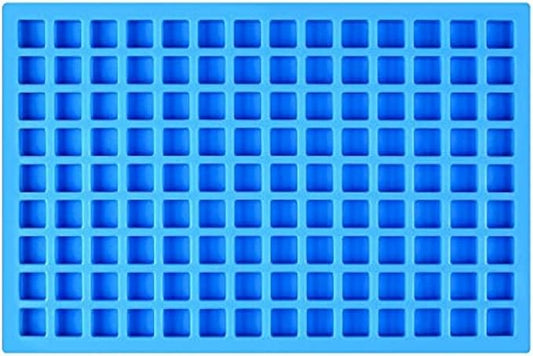 Square Silicone Candy Molds - Mini Silicone Molds for Hard Candy, Chocolate, Gummy, Caramel, Ganache, Ice Cubes (1)