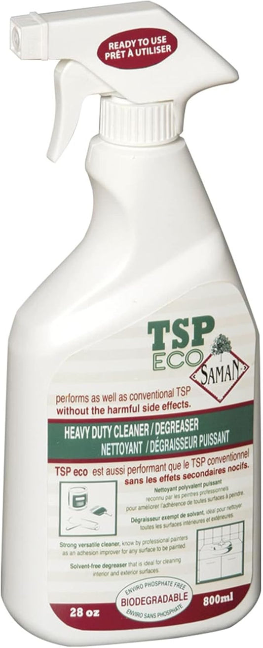 SamaN TSP Eco – Heavy Duty Cleanser and Degreaser (28 oz Ready-to-Use 44108)