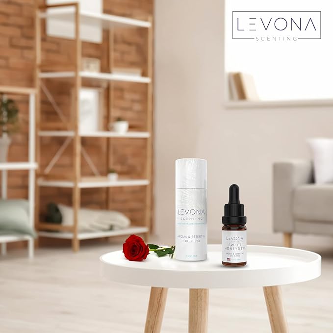 Levona Scent Essential Oils - Scents for Home, Hotel & Office Use - Perfect for Home Diffuser & Humidifiers - Aroma Fragrance Oil, Ideal for Massage, Relaxation, and Spa - Sweet Honeydew, 10ml
