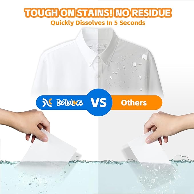 Laundry Detergent Sheets - 4 Scented 128 Loads Travel Laundry Sheets for Dorm,College,Home,Hotel,Apartment,Camping,Ruise,Road Trip,Beach Vacation,Small Space,Family School Travel Essentials