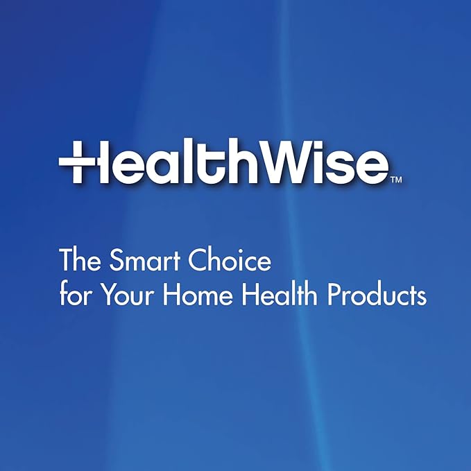 HealthWise Cool Mist Ultrasonic Humidifier | For Medium Size Rooms | No Filter Required | 24 Hour Run Time, Blue, 2.6L