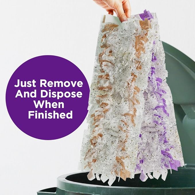 Replacement Pads for S.wiffer PowerMop Disposable Mop Pads,Surface Mopping Pad Refills, Spare Pack for Floor Cleaning, (10 Purple + 10 Brown)