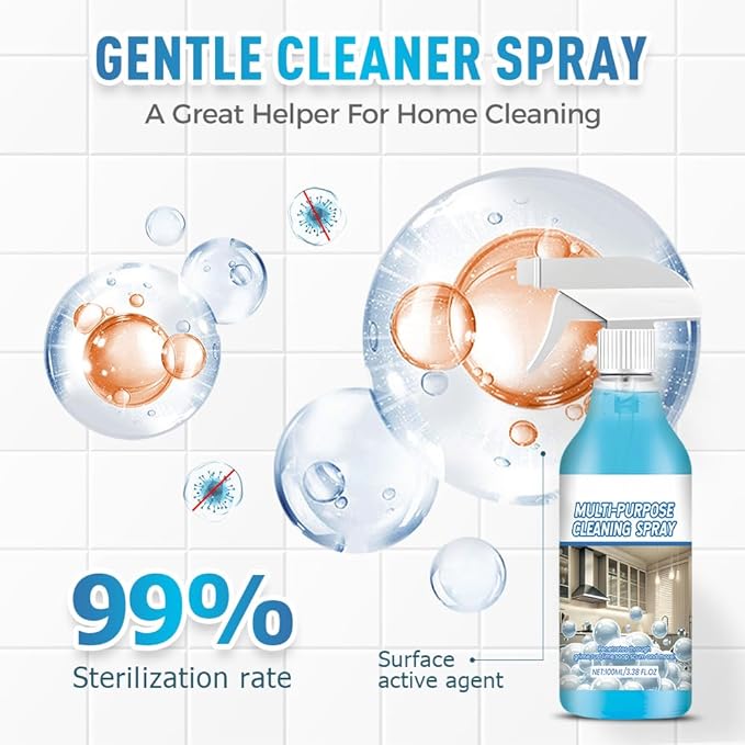 Spray Splash Cleaner 2025 New Upgraded Multi-Purpose Splash Foam Spray Splash Foam Spray Cleaner for Kitchen, Countertop, Oven Cleaning Spray (2)