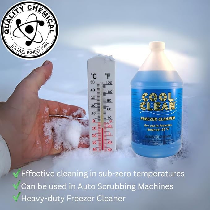 Quality Chemical Cool Clean Heavy-Duty Freezer Cleaner-1 gallon (128 oz.)