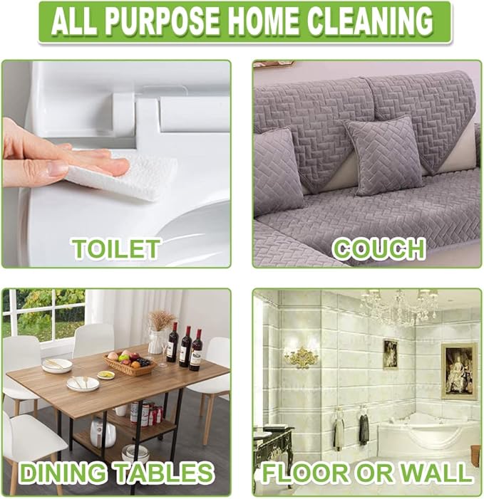 Air Jungles All Purpose Car and Home Cleaning Wipes 70 Count, Extra Large 8" x 10" for Car Interior, Household Appliance, Furniture, Gym Equipment, Table Chair, for Cafeteria School Office