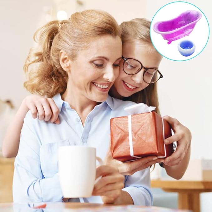 Silicone Molds - Epoxy Resin Molds for Candy, Jewelry, Soap & More - Storage Box with Small Cup Mould