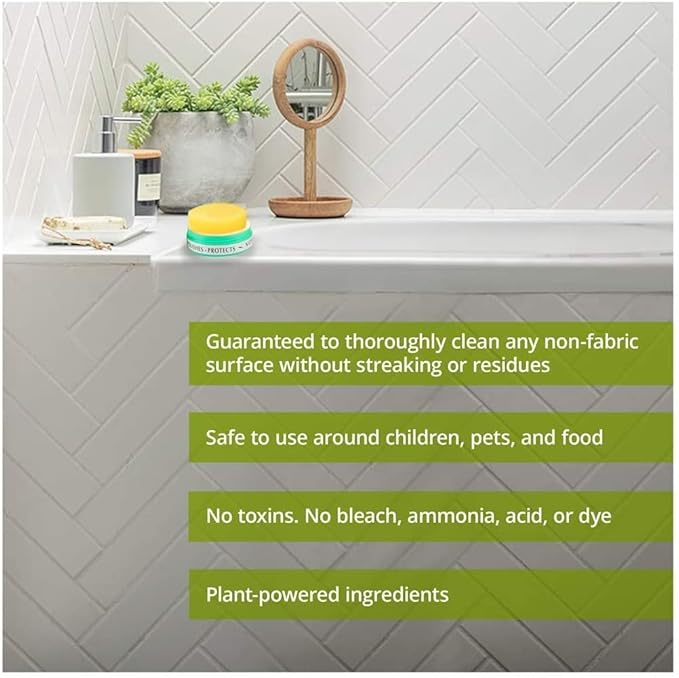 All Purpose Cleaner 2-Pack – Clay Bar Cleans Stoves, Bathrooms, and All Hard Surfaces – 100% Natural Cleaning Product