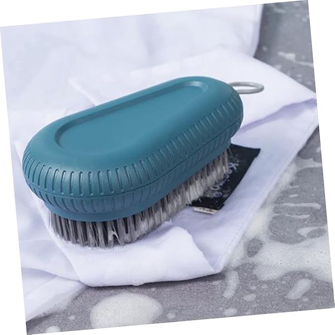 2pcs Portable Laundry Brush Durable Plastic Cleaning Tool for Clothes Lightweight and Compact Design Easy Storage with Hanging Random Color