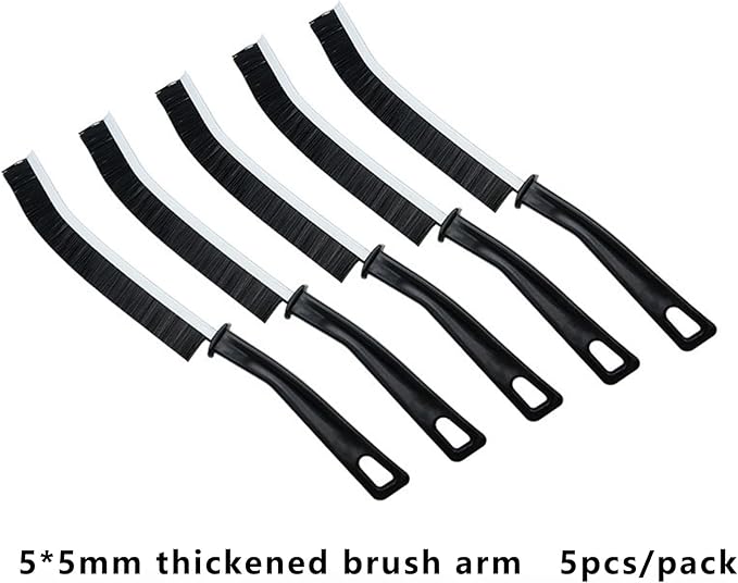 Crevice Cleaning Brush Durable Grout Gap Cleaning Brush Kitchen Toilet Tile Joints Dead Angle Hard Bristle Cleaner Brushes for Shower Floor Line