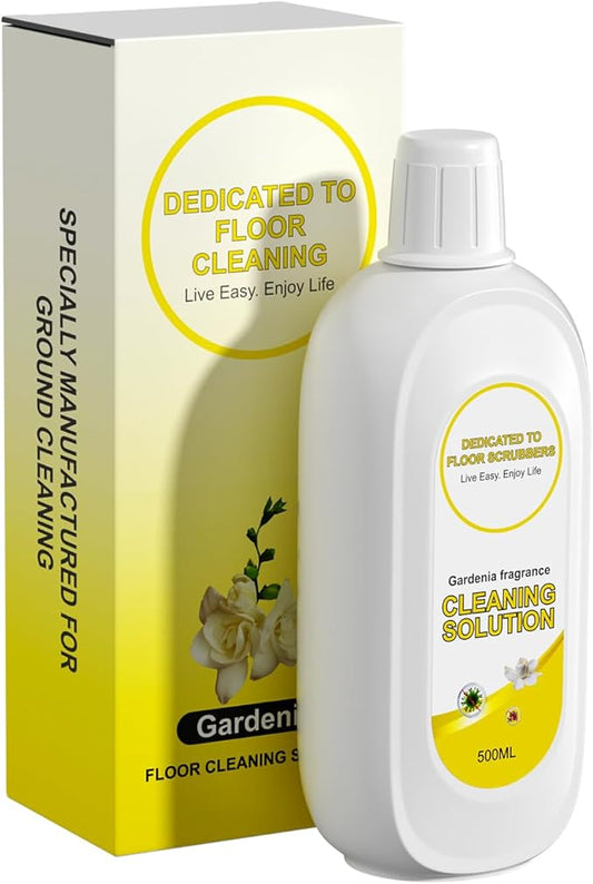 Floor Cleaning Solution Compatible With Tineco, Deep Cleans for Multiple Hard Floors, Suitable With All Robot Vacuums with Mopping and Cordless Wet/Dry Vacuum Mop (Gardenia 1 Bottle)