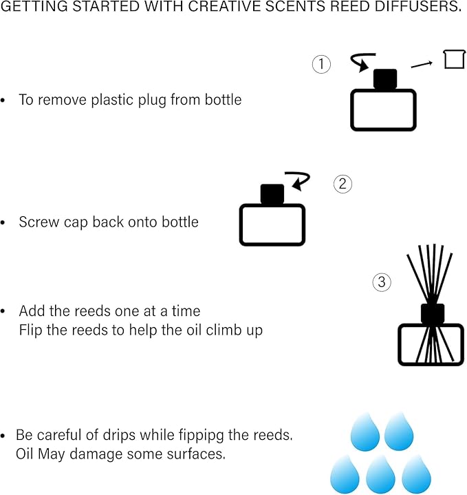 Air Jungles Summer Passion Scent Reed Diffuser Set with Sticks 3.4 fl oz (Pack of 3), Long-Lasting Essential Oil Air Freshener for Bathroom, Office, Gym, and Bedroom Fragrance Freshener