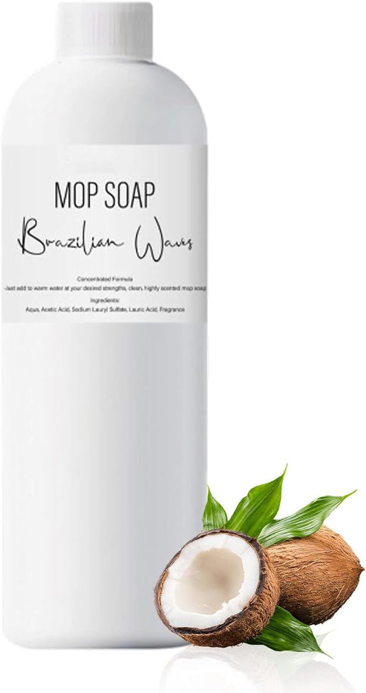 New Brazilian Waves Mop Soap, Mop Soap For Floor Cleaning, Mop Soap Brazilian Wave, Multipurpose Mop Soap For Home Cleaning (120ML)