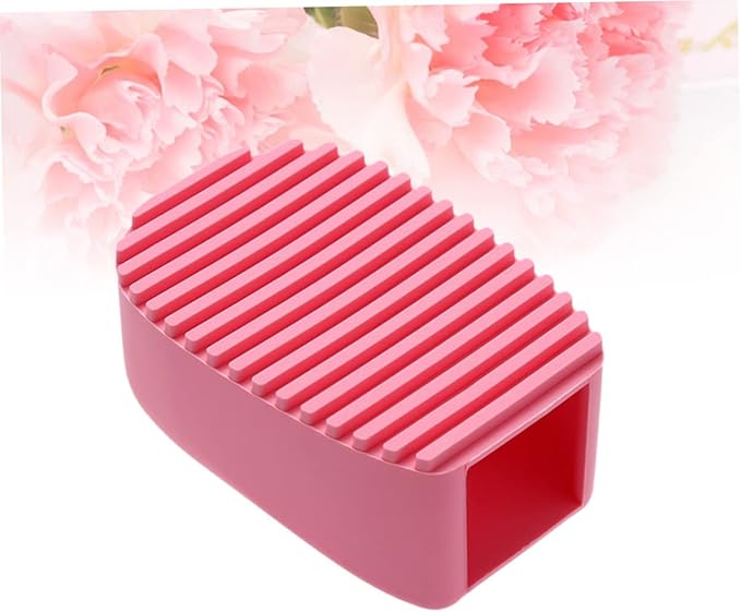 Candy Color Handheld Silicone Laundry Brush Thick Scrubbing Washboard for Clothes Washing Portable Cleaning Tool for Home and Travel