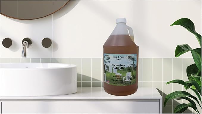 Naturally Preformed Enzyme Cleaner, Enzyme Solution, Multi-Purpose Cleaner, Laudry Additive, and More - Ready -To-Use - Fresh and Clean Scent - 128oz (1 Gallon)