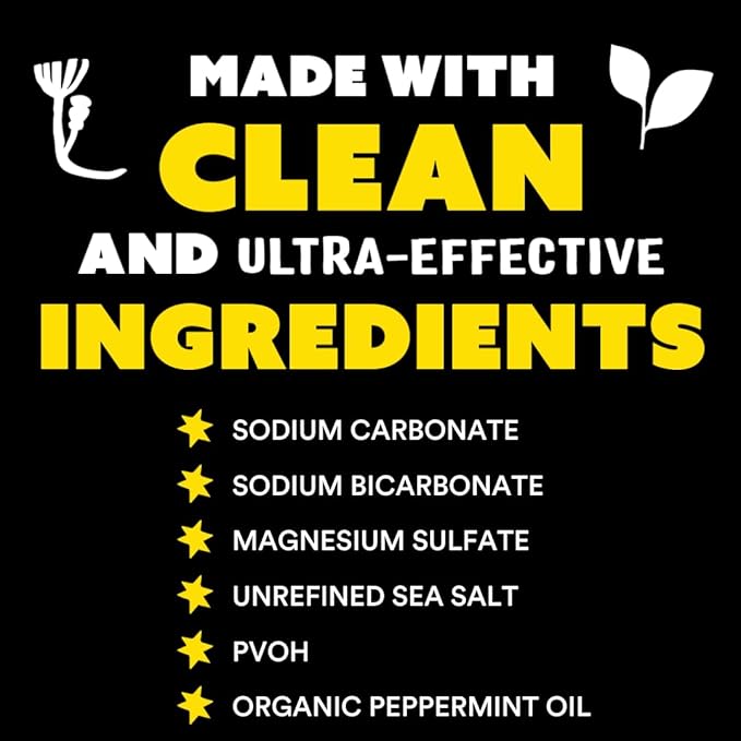 Molly's Suds Laundry Detergent Pods | Clean Detergent for Sensitive Skin | Ultra Concentrated and Stain Fighting | Peppermint - 120 Count (Value Pack)