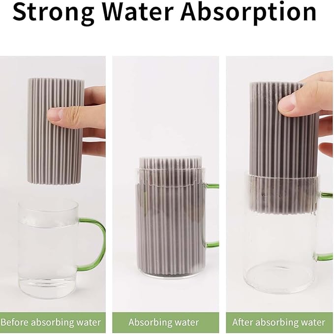 Damp Clean Duster Sponge 4 Pack,Magic Sponges Eraser Baseboard Cleaner Tool,Reusable Household Cleaning Sponge for Blinds, Glass, Railings, Mirrors, Floorboards, Fan Blades, Vents(Multi Color)