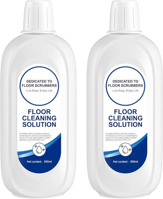 Compatible with Tineco Cleaning Solution Original flavor Scent Floor Cleaning Solution, Suitable for All Robot Vacuum Cleaners and Wireless Wet Dry Dual-Use Vacuum Cleaners (2 Bottle, Original)