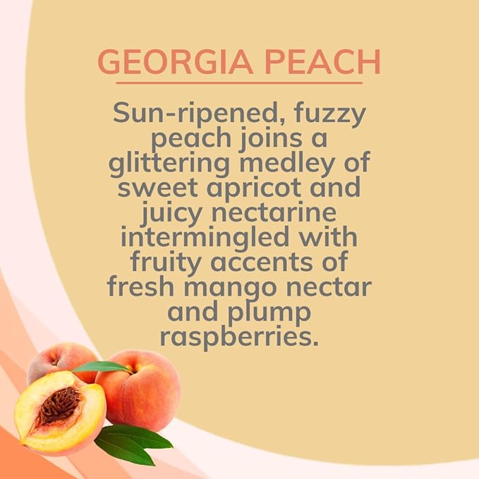 Citrus Magic Odor Eliminating Air Freshener Spray, Georgia Peach, 3-Ounce, Pack of 3