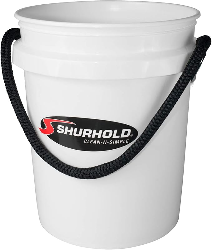 Shurhold 2451 5 gallon white bucket