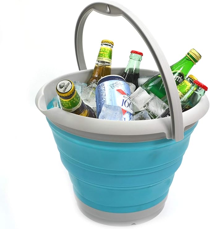 SAMMART Collapsible Bucket Set (5L + 10L)