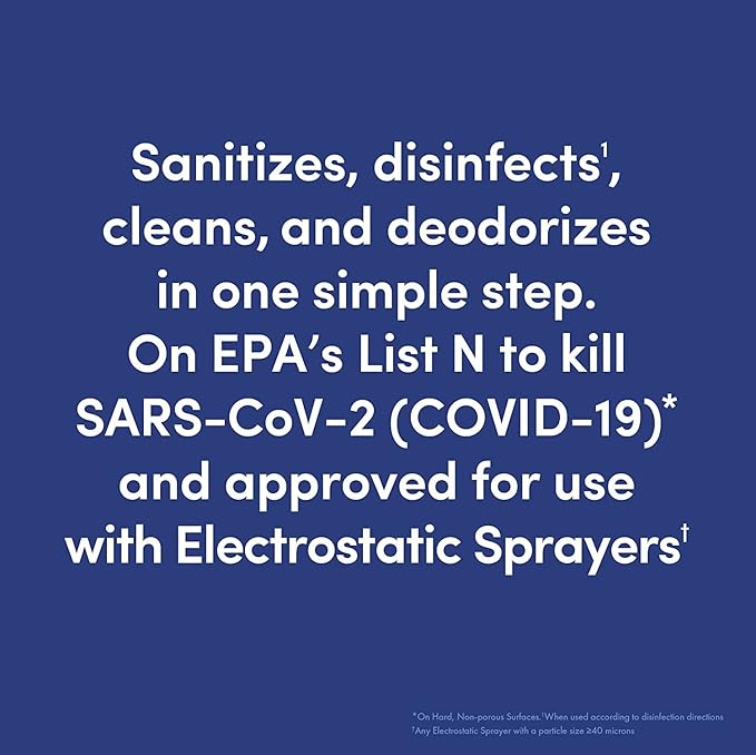 Bioesque Botanical Disinfectant Solution, Heavy Duty Broad-Spectrum Disinfectant, Kills 99.9% of Bacteria, Viruses*, Fungi, & Molds, 5 Gallon (Pack of 1)
