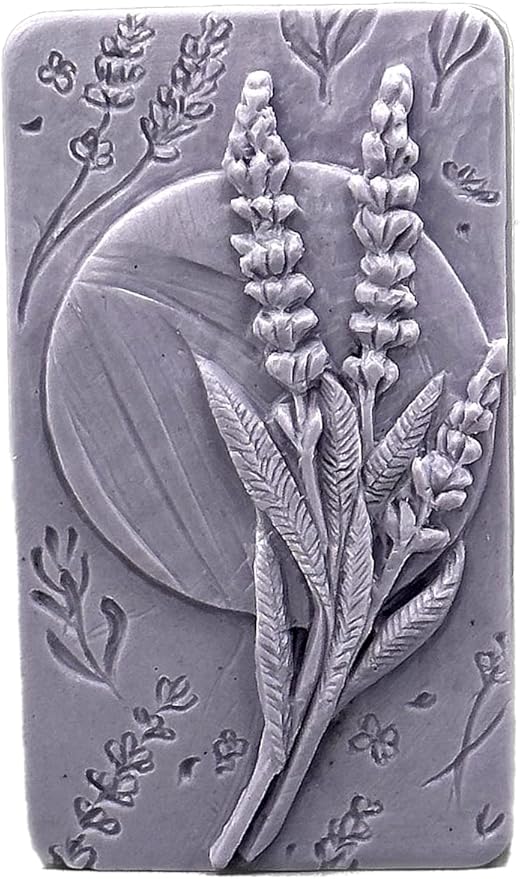 Lavender Silicone Mold for SOAP Making ARTCRAFTMOLDS
