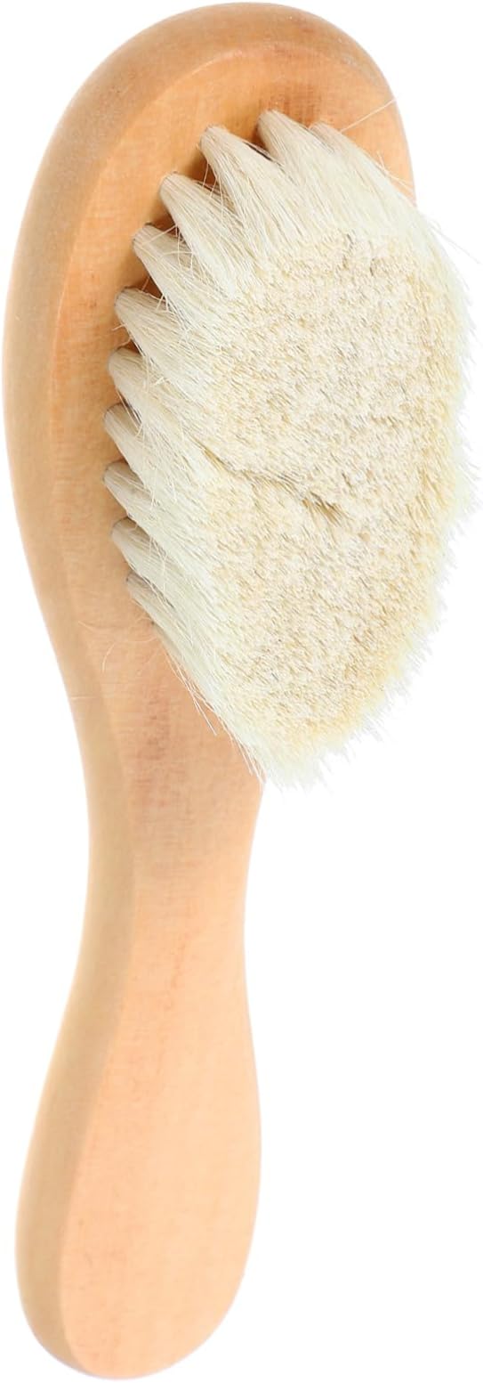 5pcs Laundry Brush for Delicate Fabrics Soft Natural Boar Bristles Scrubbing Brush for Clothes Removal and Knits Reusable and Gentle Tool