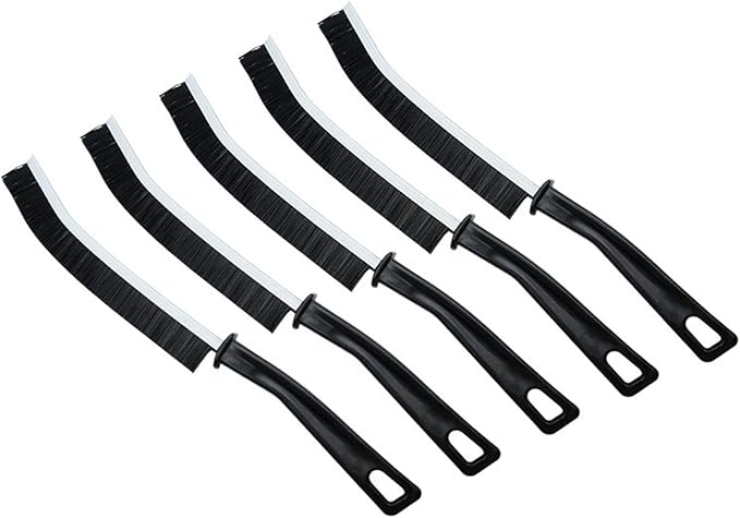 Crevice Cleaning Brush Durable Grout Gap Cleaning Brush Kitchen Toilet Tile Joints Dead Angle Hard Bristle Cleaner Brushes for Shower Floor Line
